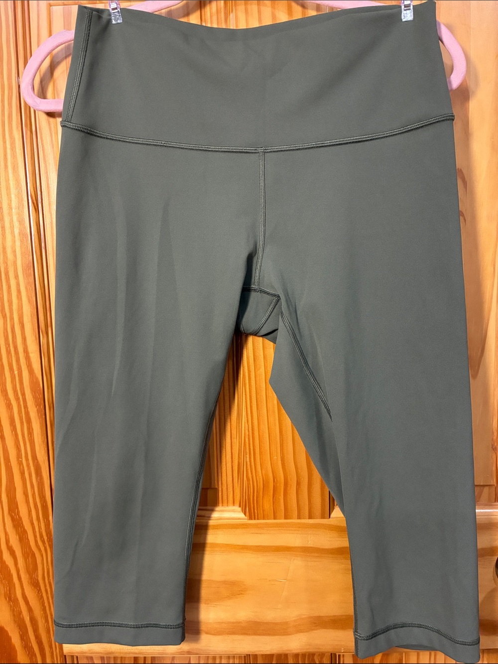 lululemon athletica Olive Green Capri Leggings